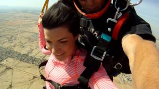 Stephanie's First Jump at Phoenix Area Skydiving!