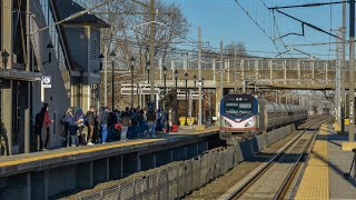 Thanksgiving on the NEC: Hornshows, Doubleheader, Corridor Clipper, 642 + More! FAST Amtrak Trains!