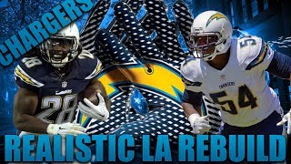 Realistic Rebuild of the LA Chargers! | Madden 18 Franchise! Rivers is the Goat!?