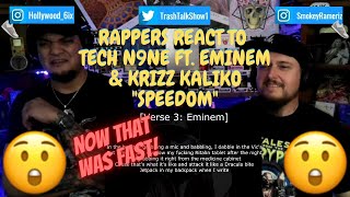 Rappers React To Tech N9ne Ft. Eminem & Krizz Kaliko 