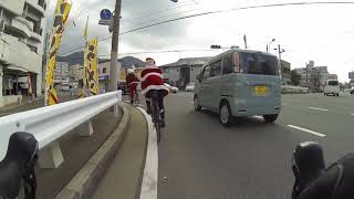 SANTA ride in kitakyushu 2018