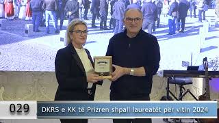 DKRS e KK të Prizren shpall laureatët për vitin 2024