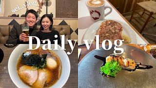 【vlog】年末年始🎍ラーメン/焼肉/イタリアン食べまくり😋🍴