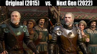 Original vs. Next-Gen Update | The Witcher 3: Wild Hunt Side by Side Comparison