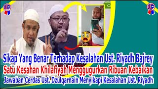 Bukan Membela Beginilah Sikap Yang Benar Seorang Salafi Menyikapi Kesalahan Ust. Riyadh Bajrey