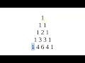 Calculating Pascals Triangle in Python Using Recursion