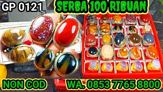 🈯GP 0121...‼️JUAL AKIK UNIK ANTIK DAN LANGKA BATU SAKRAL BATU MOTIF FOSIL KELOR SERBA 100 RIBUAN🈯