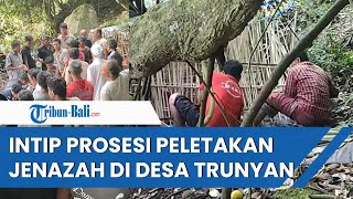 Prosesi Peletakan Jenazah Di Desa Trunyan Bali, Dibiarkan Terbuka di Atas Tanah