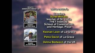 Robert Alfred-Rene & Roger Alfred-Rene ~ Long Obituary