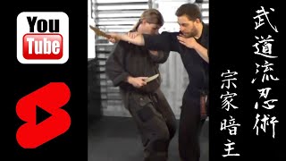 HOW TO USE NINJA KNIFE FIGHTING TECHNIQUES FOR SELF DEFENSE | Ninjutsu Martial Arts: Tantojutsu
