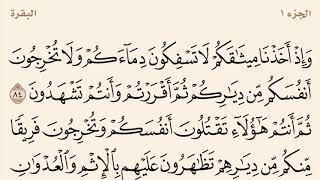 سورة البقرة مكررة من آية 84 إلى 88 القارئ وديع اليمني