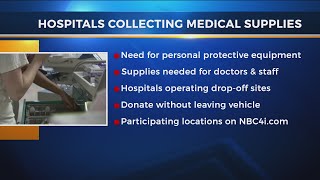 Central Ohio healthcare systems team up to collect PPE, medical supplies