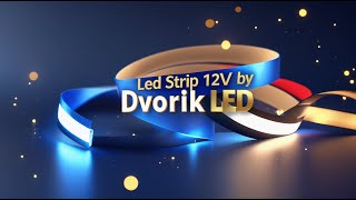 Як світить led стрічка 12v cob 4000k ip20 негерметична