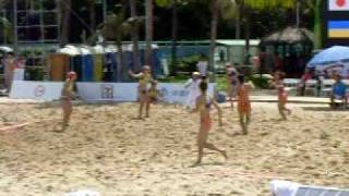 Beach Handball (F) - JP vs Ukrane (2009 World Games)