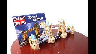 Super Puzzle Of London Bridge In 3D Model