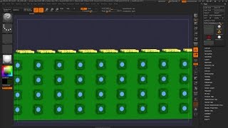 Zbrush4R7 Array Mesh Mighty Barrier