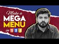 Can You Build a Mega Menu Navbar from Scratch in 50 Minutes?