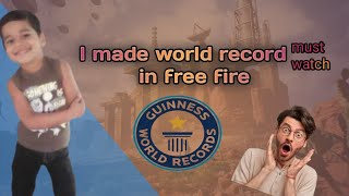 ఐ మేడ్ వన్ రికార్డ్ ఇన్ free fire #freefire #bfg