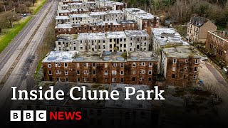 ‘Scotland's Chernobyl' housing estate awaits demolition | BBC News
