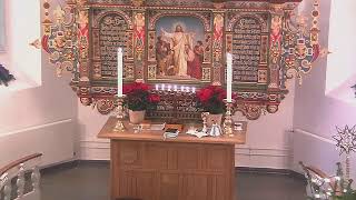 Skjern Kirke - Højmesse 4. søndag i advent v Poul Ivan Madsen.