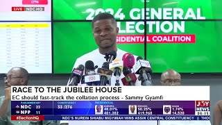 Election 2024: It is very clear that Ghanaians have rejected 8 years of incompetence - Sammy Gyamfi