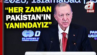 Başkan Erdoğan Türkiye-Pakistan İş Forumu'nda açıklamalarda bulundu: Gazze pazarlık konusu olamaz