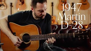 1947 Martin D-28, Brazilian Rosewood \u0026 Sitka Spruce | Carl Miner