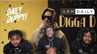 AMERICANS FIRST EVER REACTION TO Digga D - Daily Duppy | GRM Daily