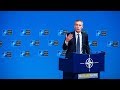 NATO Secretary General press conference at Foreign Ministers Meeting, 04 DEC 2018