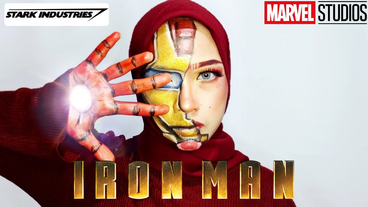 Iron Man Makeup Tutorial Youtube