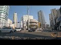 4k60 way to haeundae beach from bexco station in busan south korea