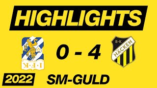 IFK Göteborg - BK Häcken (0-4) SM-GULD 2022