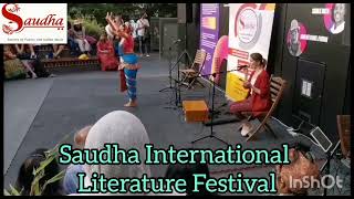 Saudha International Literature Festival | Belarusian Poet Hanna Komar | Canary Wharf London