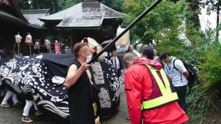 總宮大祭神輿獅子舞渡御２日目ひでさん