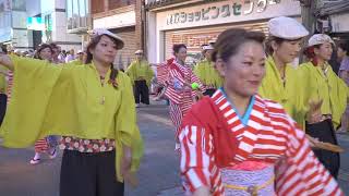 第64回よさこい祭り　8/10上町競演場　おきゃく屋