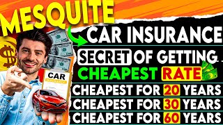 Only $144/M 😱 Cheapest Car Insurance in Mesquite 🎯