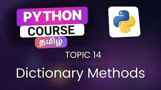Dictionary Methods in Python in Tamil