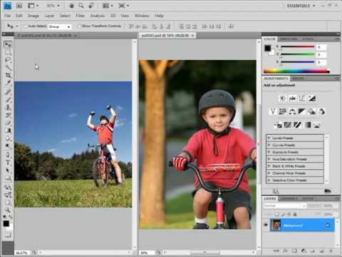 Adobe photoshop CS4 Lesson 1/14 Tutorial for beginners Adobe photoshop CS4 Lesson 1/14 Tutorial for beginners