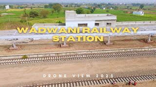 Wadwani Railway Station 🚉 | Beed Railway | #beedrailway #beed