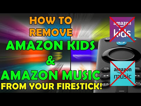 ¡Cómo eliminar las aplicaciones Amazon Music y Amazon Kids de tu Firestick!