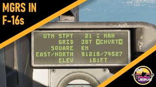 Using MGRS COORDINATES From JTAC In The F-16 In DCS