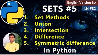 Sets In Python | Union Intersection Difference & Symmetric Difference on Sets in Python? #python