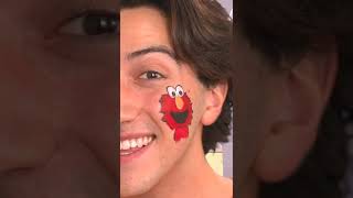 Elmo |  EASY Hallow Face Paint Designs for Kids #shorts #facepaint #diy