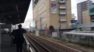 長岡京駅さよならトワイライトエクスプレス札幌行き最終 通過