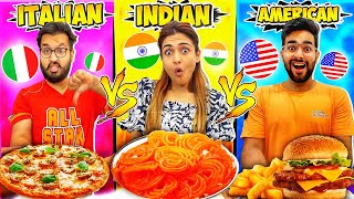 Having Only ONE COUNTRY ka Food 😍 || 60 Minute FOOD Challenge 😱