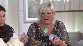 Kirks Folly Empress Seaview Moon Pin Pendant on QVC