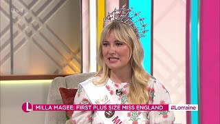 Milla Magee (First Plus-Size Miss England) On Lorraine [24.05.2024]