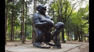 [ 4k walk ] Nami Island (남이섬) in Chuncheon, South Korea | ナミナラ共和国 | 南怡共和国