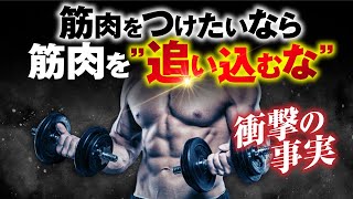 【横川理論】VS【山本理論】筋肉をつけたいなら｢筋肉を限界まで追い込むな｣