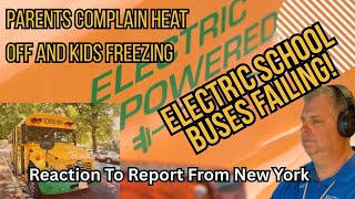 KIDS ARE FREEZING on Electric School Buses! 🥶 (The NY Battery-Saving Scandal) #schoolbustalk